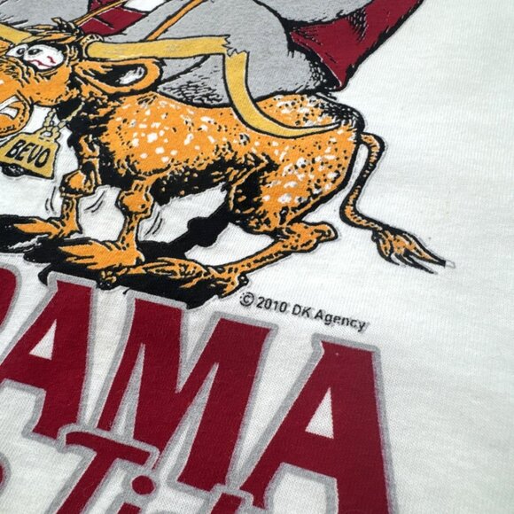 2009 Alabama T Shirt Mens Large National Champion Football Crimson Tide NEW read - Picture 3 of 11